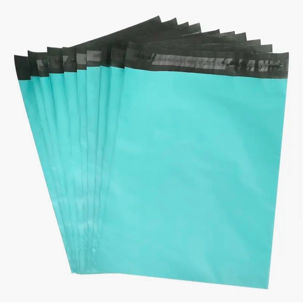 25CT Teal 12x18 Poly Mailers